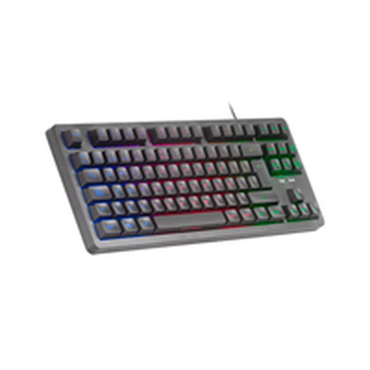Tastatură Mars Gaming MK023ES Negru Qwerty Spaniolă