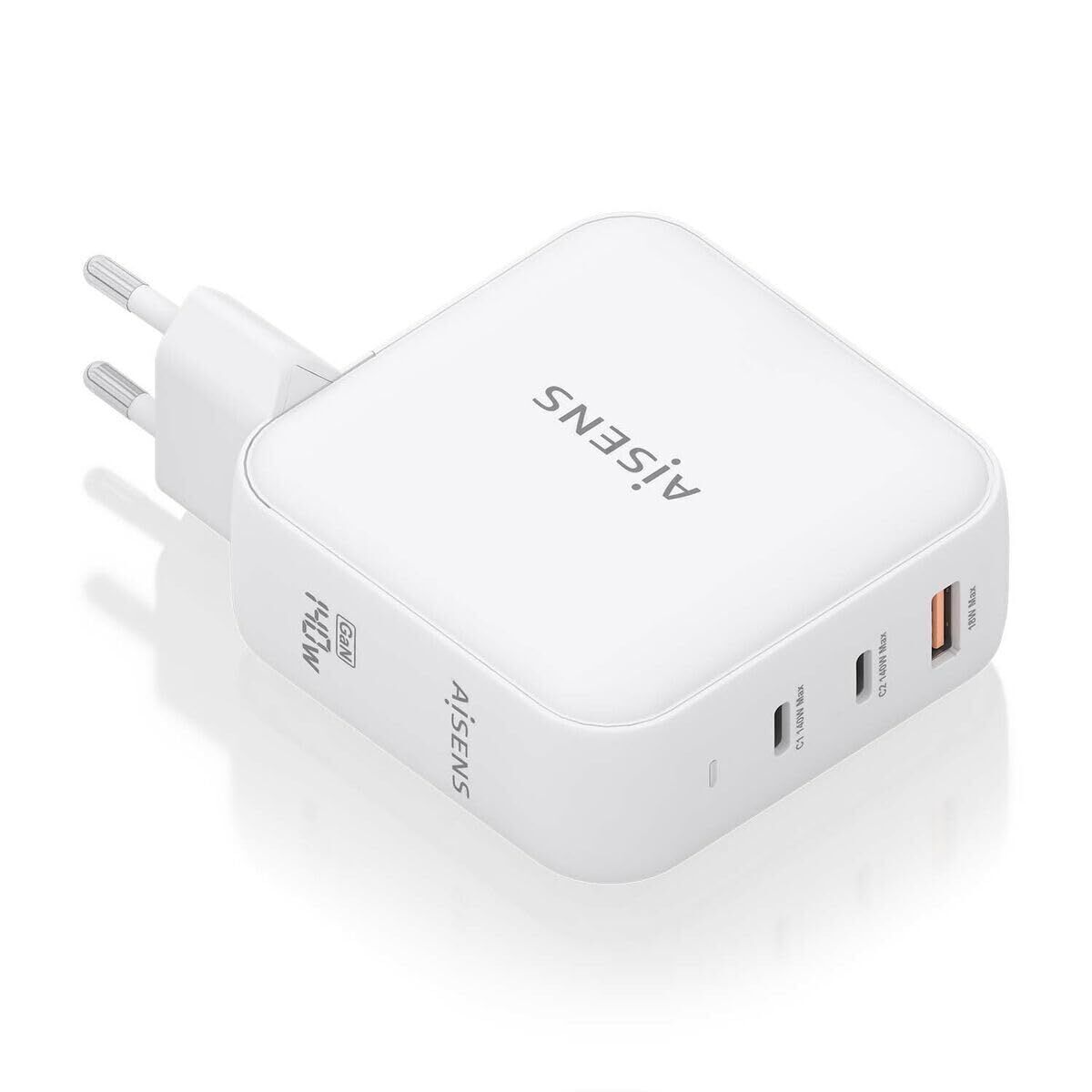 Încărcător de Perete Aisens ASCH-140W3P030-W Alb Multicolor 140 W