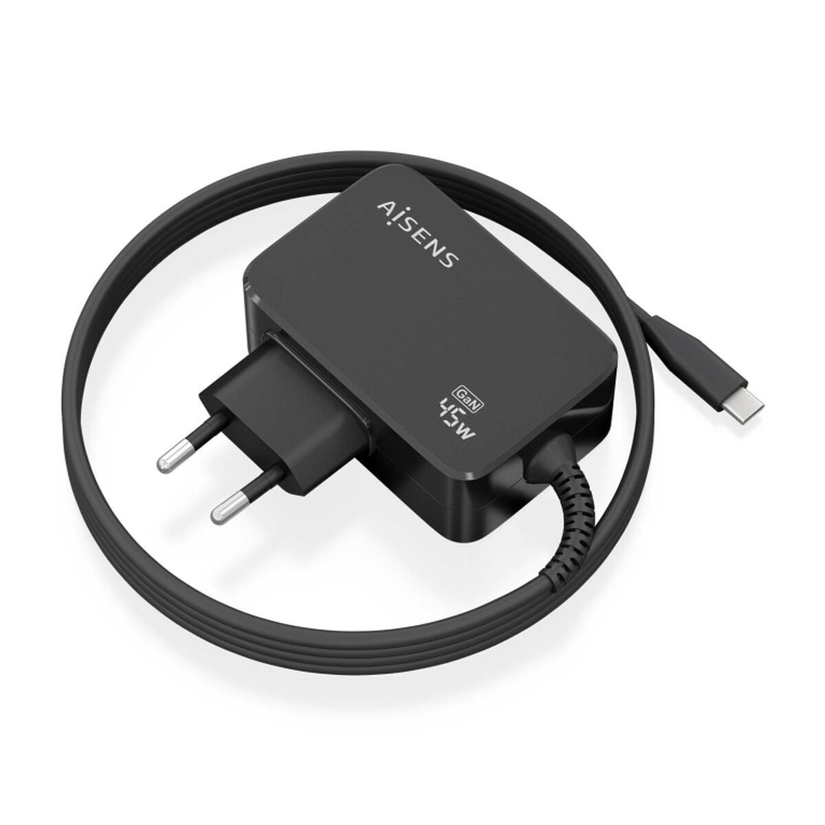 Încărcător de Perete Aisens ASCH-1PD45WL032-BK Negru Multicolor 45 W