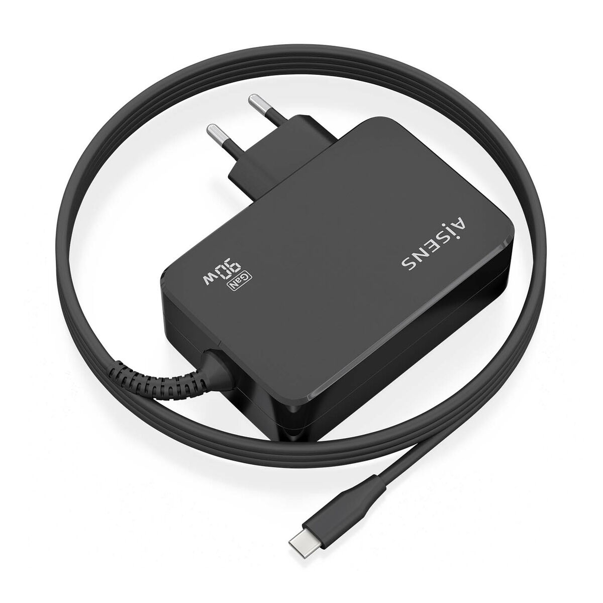 Încărcător de Perete Aisens ASCH-1PD90WL034-BK Negru Multicolor 95 W 90 W