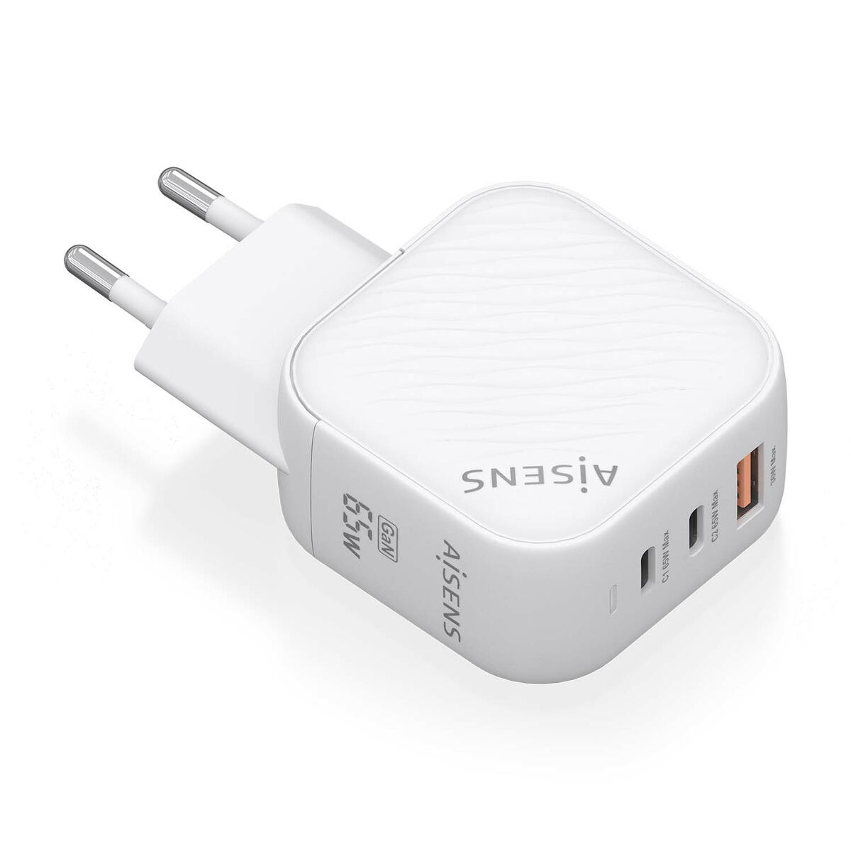 Încărcător de Perete Aisens ASCH-65W3P026-W Alb Multicolor 65 W