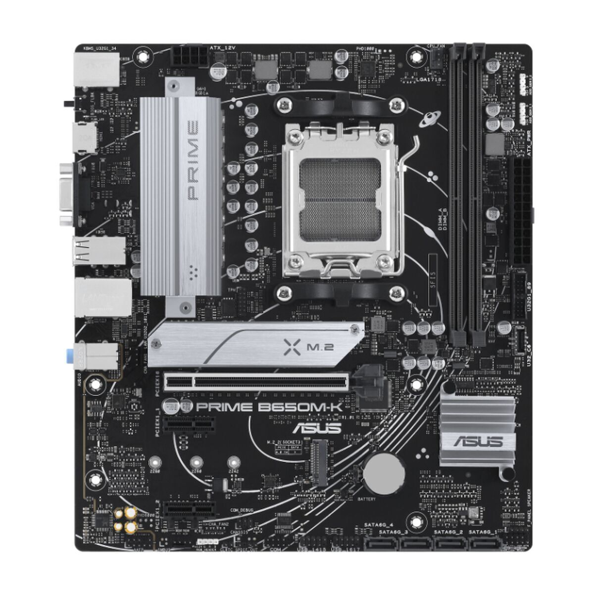Placă de Bază Asus ASUS PRIME B650M-K AMD AM5 AMD AMD B650