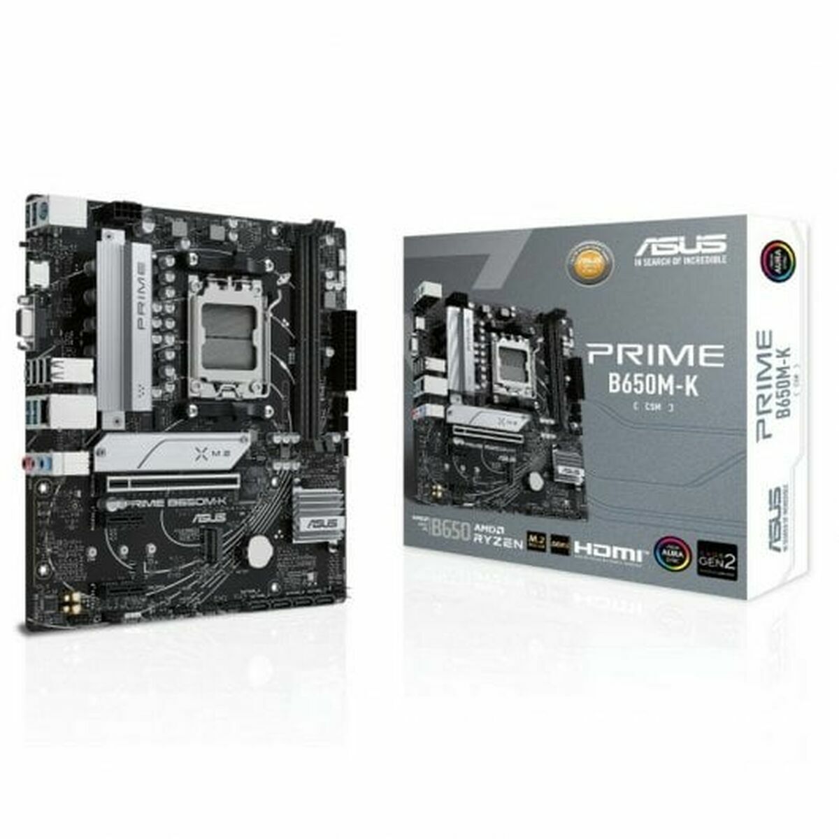 Placă de Bază Asus ASUS PRIME B650M-K AMD AM5 AMD AMD B650