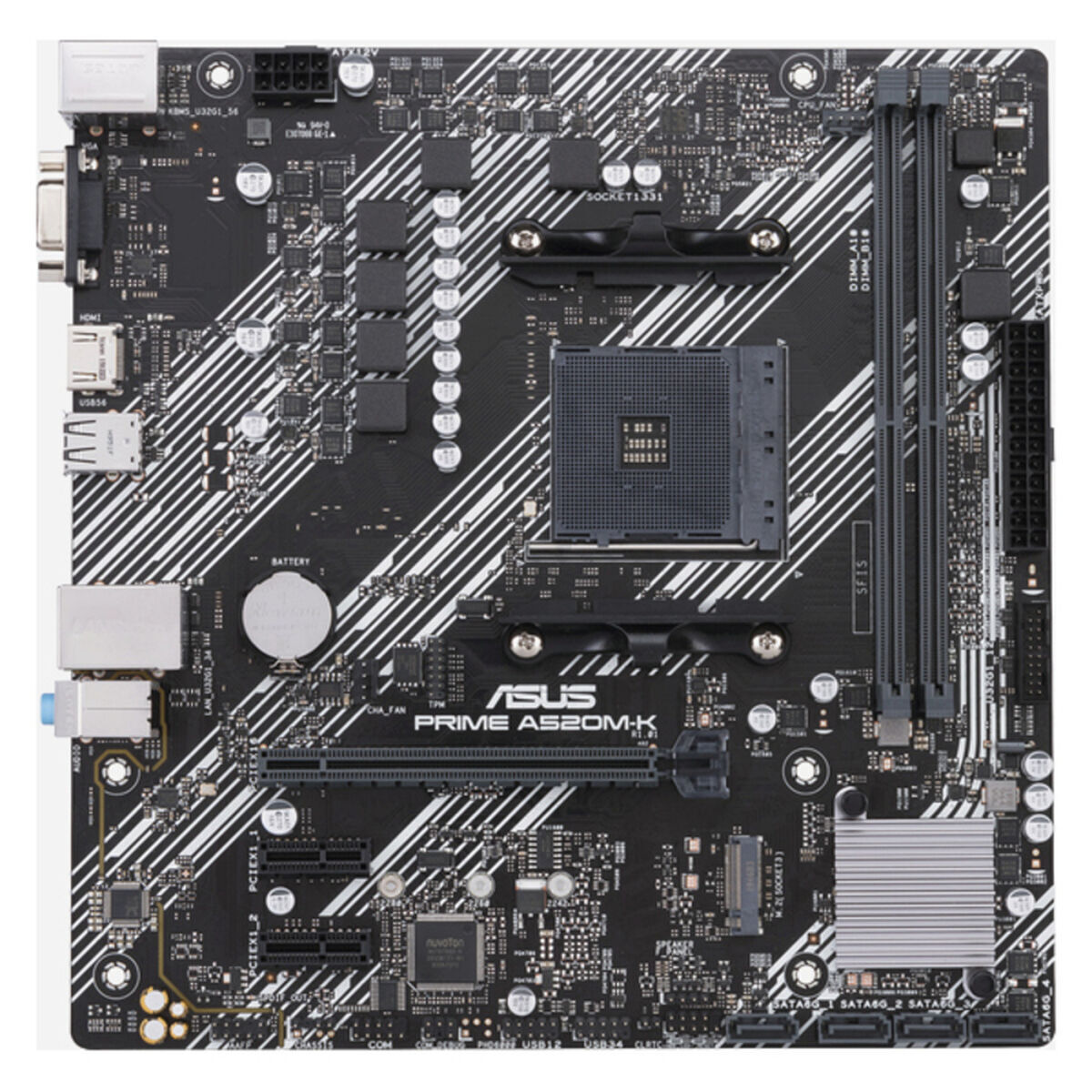 Placă de Bază Asus PRIME PRIME A520M-K AMD A520 AMD AM4