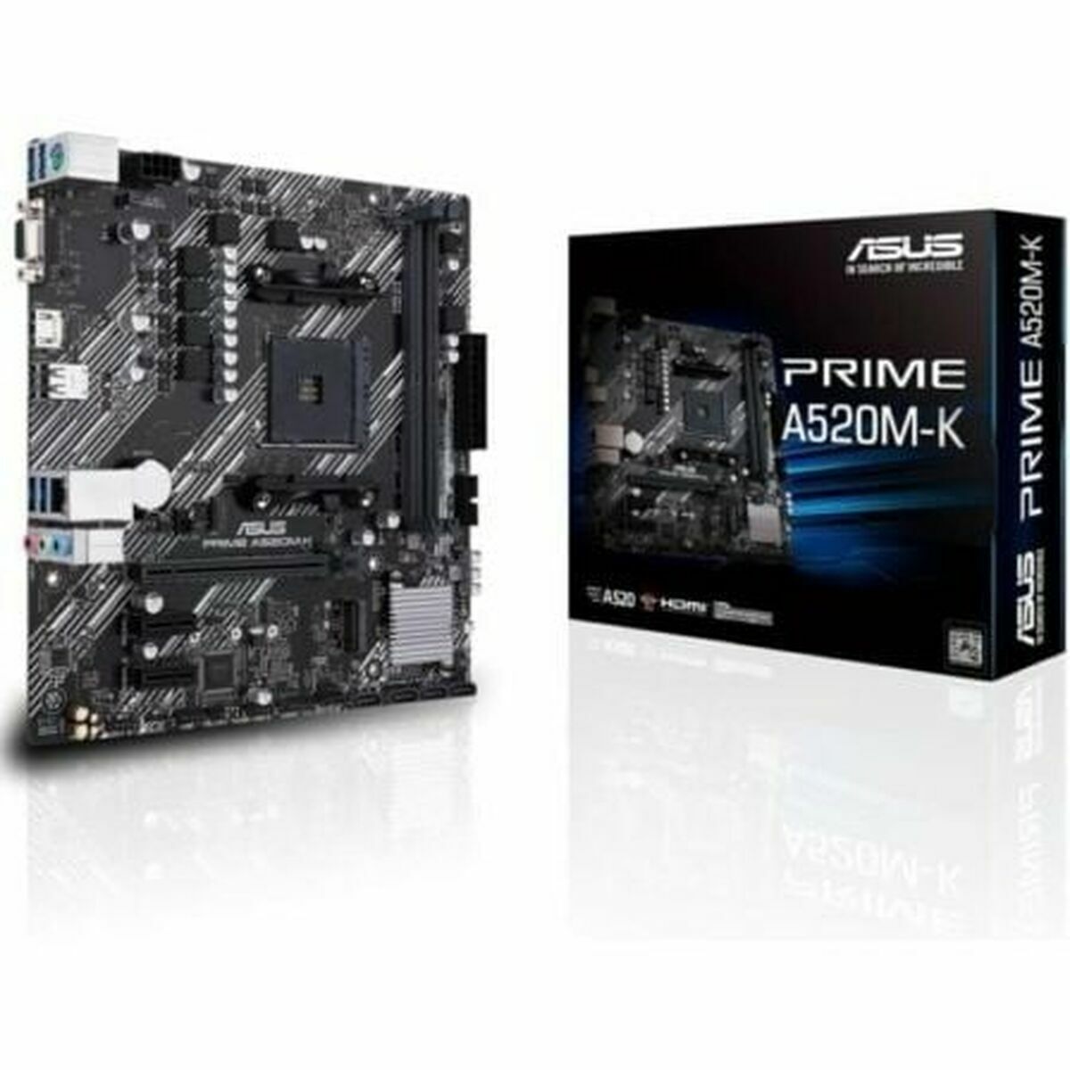 Placă de Bază Asus PRIME PRIME A520M-K AMD A520 AMD AM4