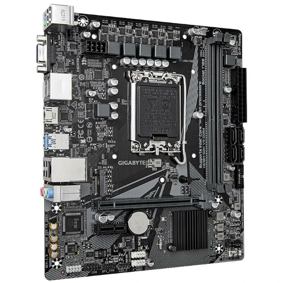 Placă de Bază Gigabyte H610M S2H V3 DDR4 LGA 1700