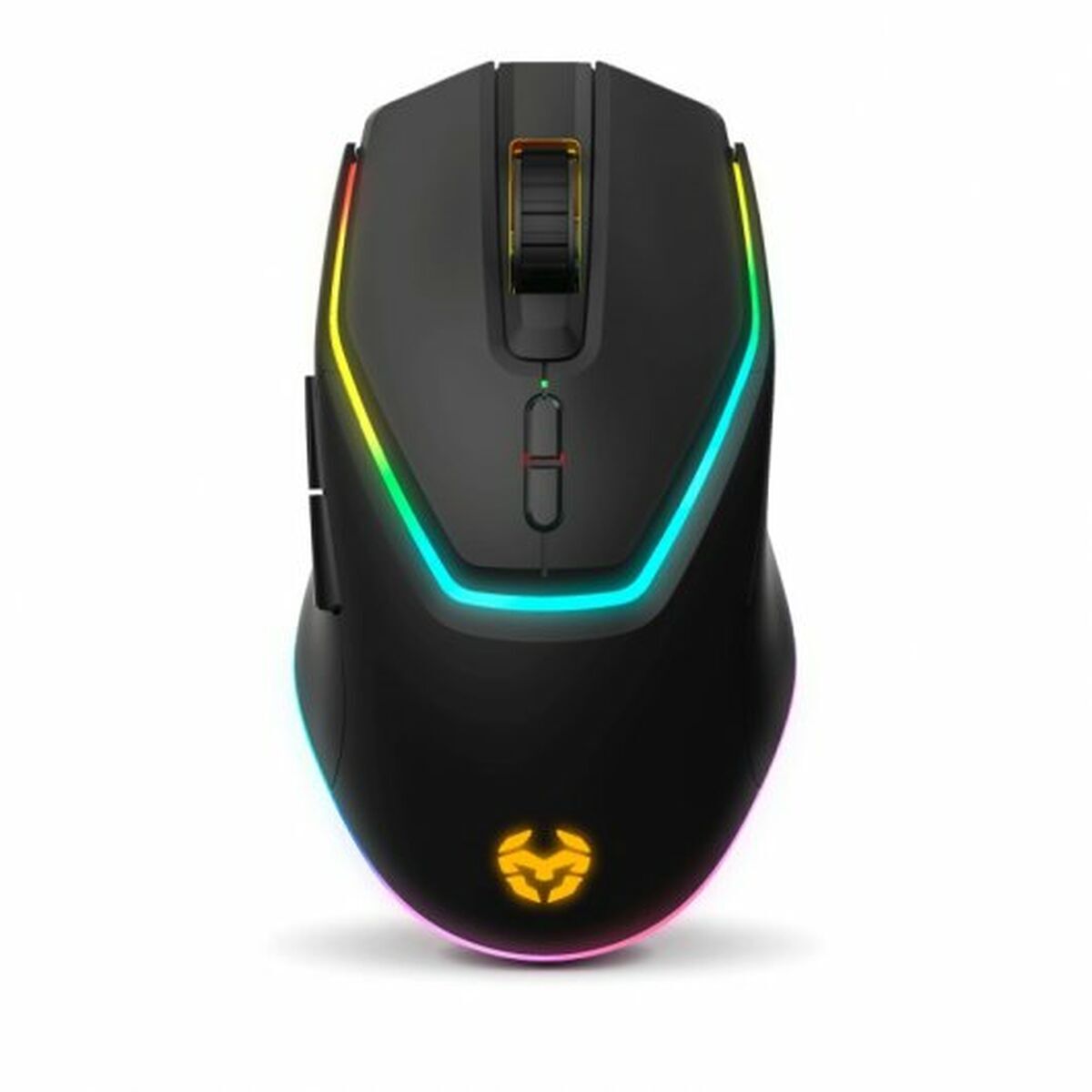 Tastatură și Mouse Krom Kabala Negru Multicolor Qwerty Spaniolă