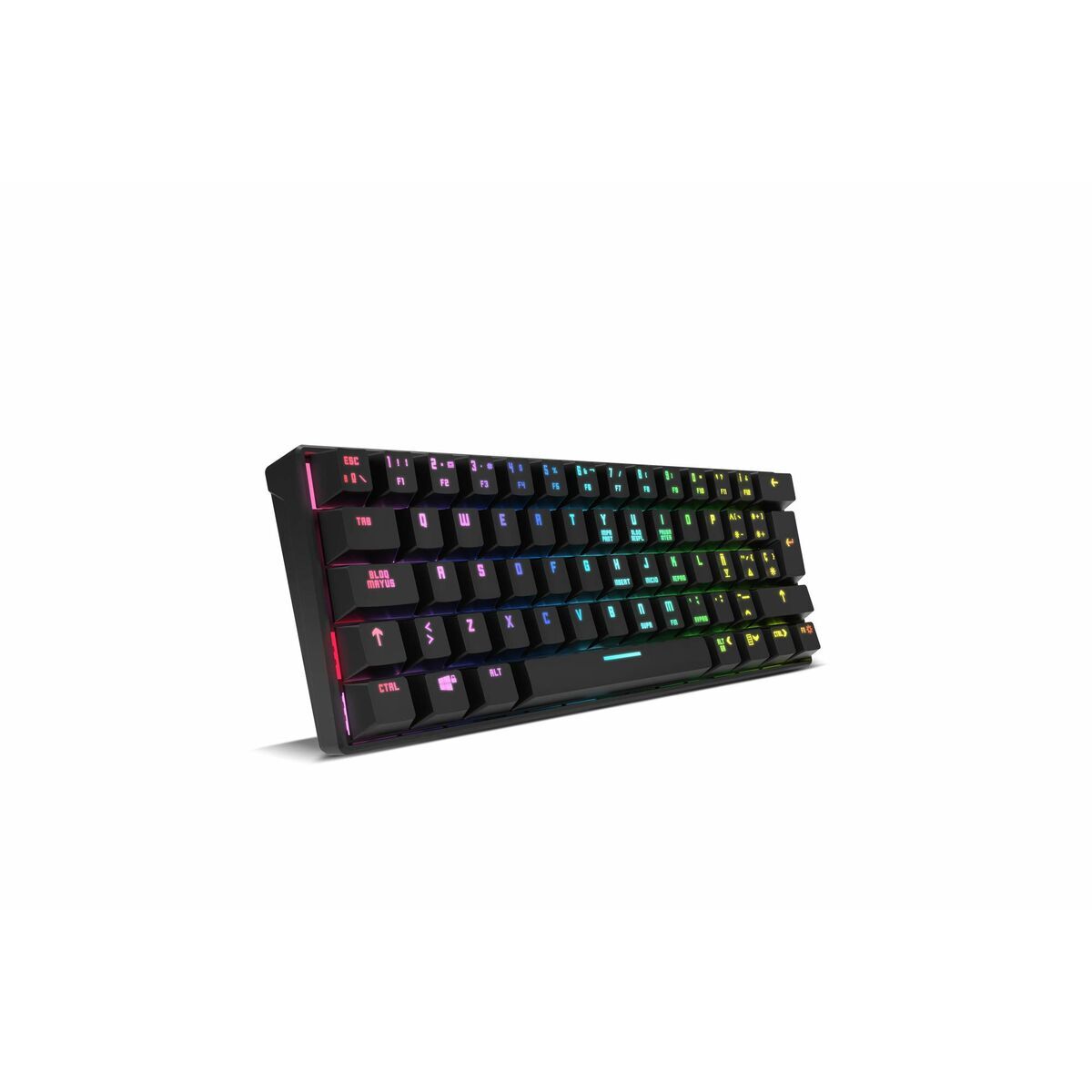 Tastatură Krom Kluster Negru RGB