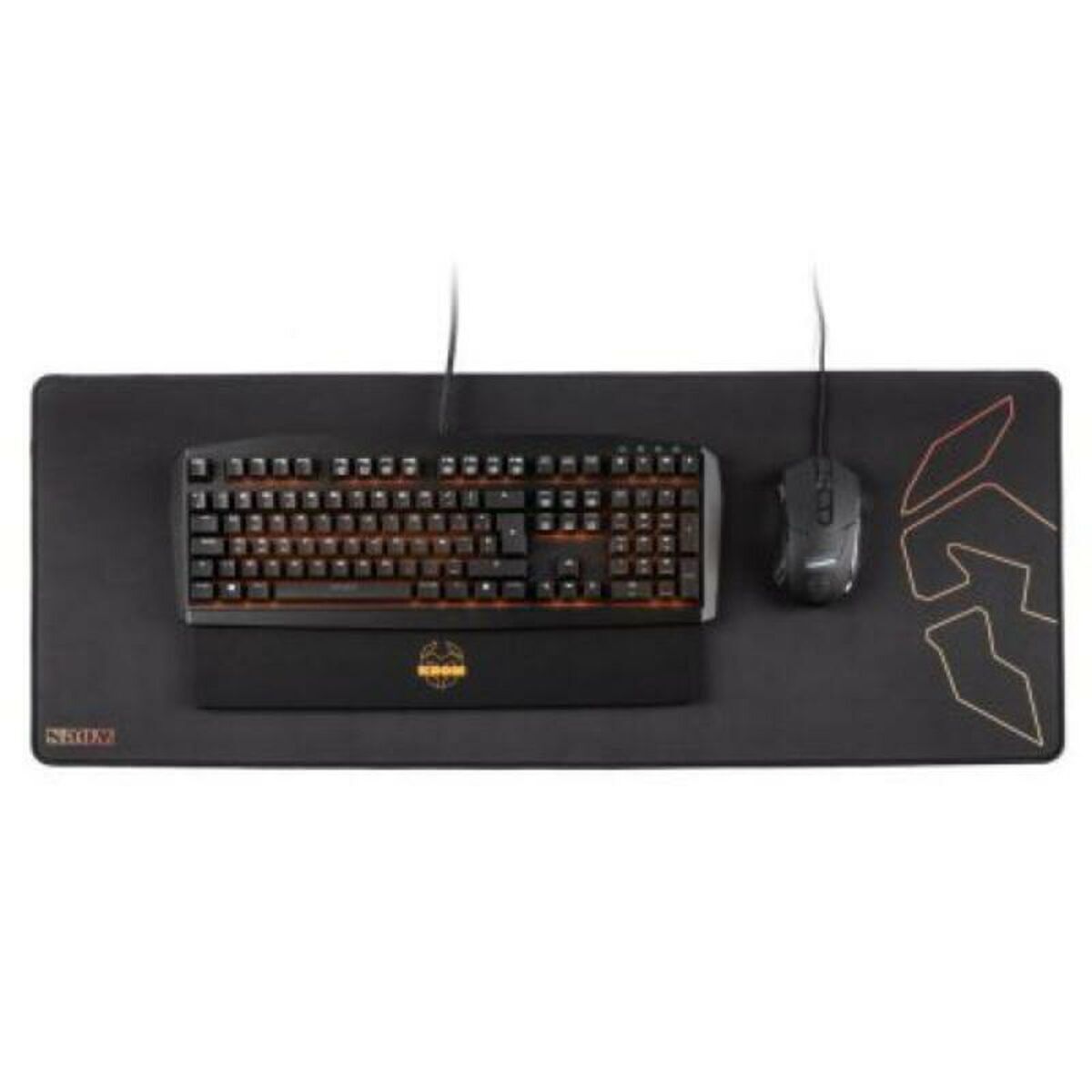 Covoraș Gaming Krom Knout XL Negru