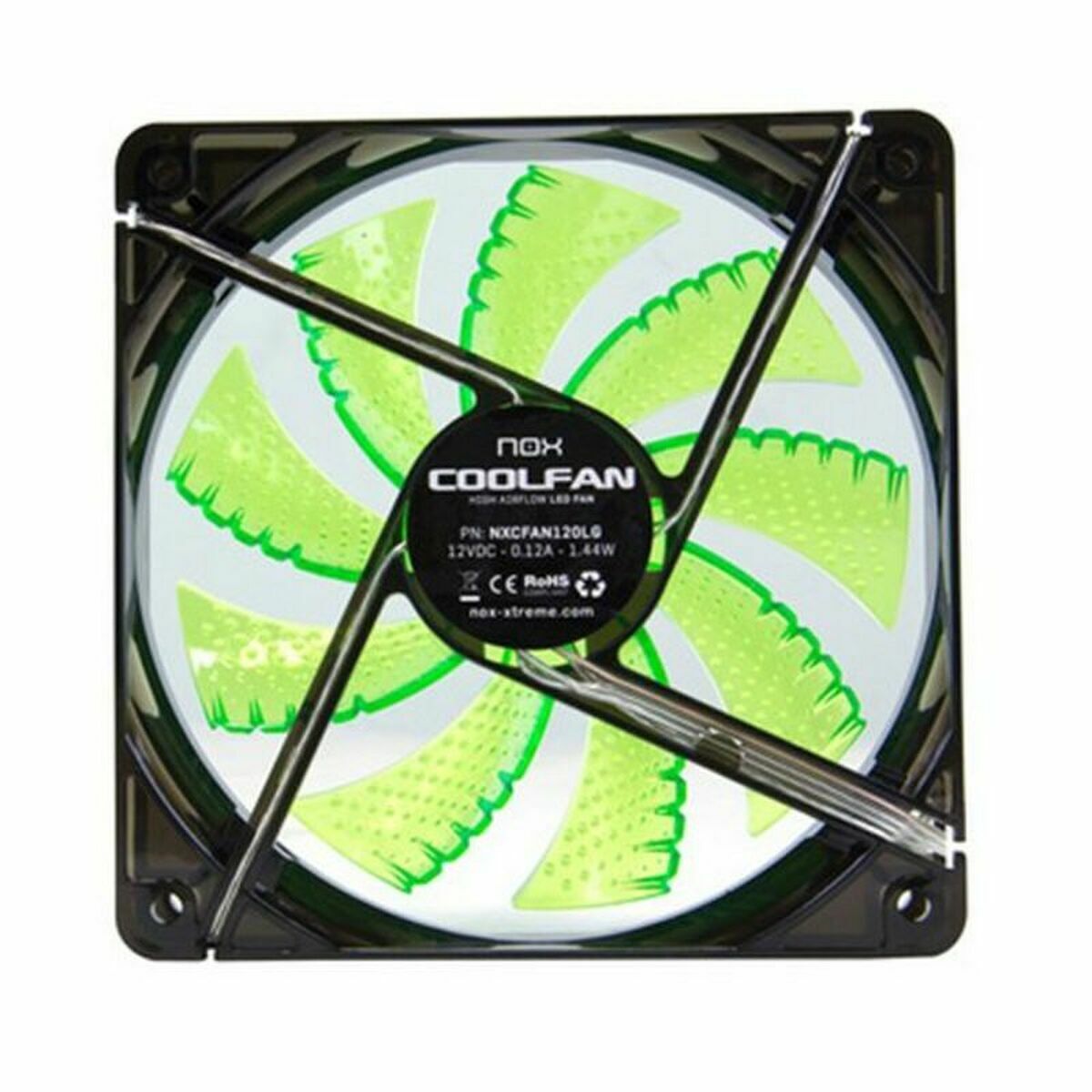 Ventilator de Unitate Nox-Xtreme Coolfan 120 LED Ø 12 cm