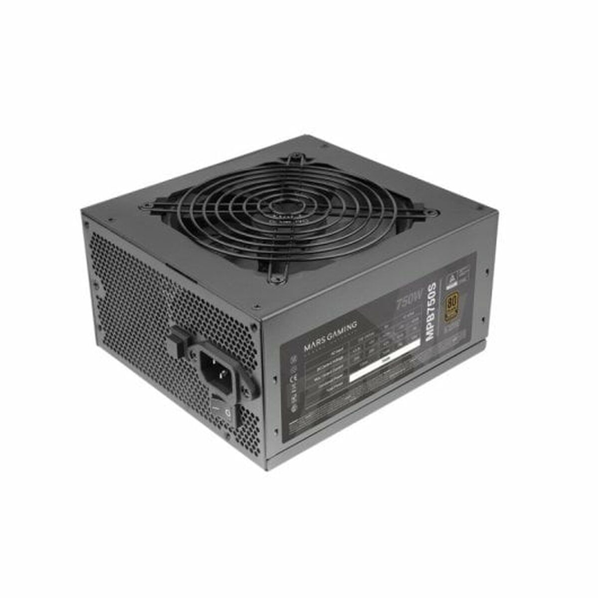 Sursă de Alimentare Mars Gaming MPB750S 750 W 6 W 130 W 80 Plus Bronze