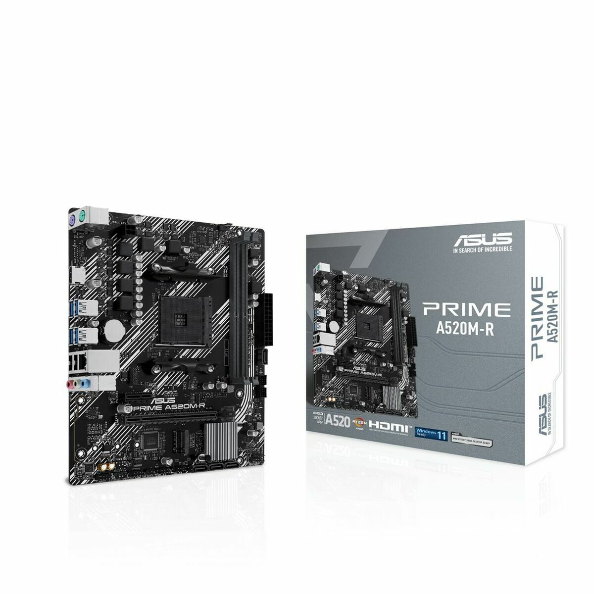 Placă de Bază Asus PRIME A520M-R AMD AM4 AMD A520 AMD