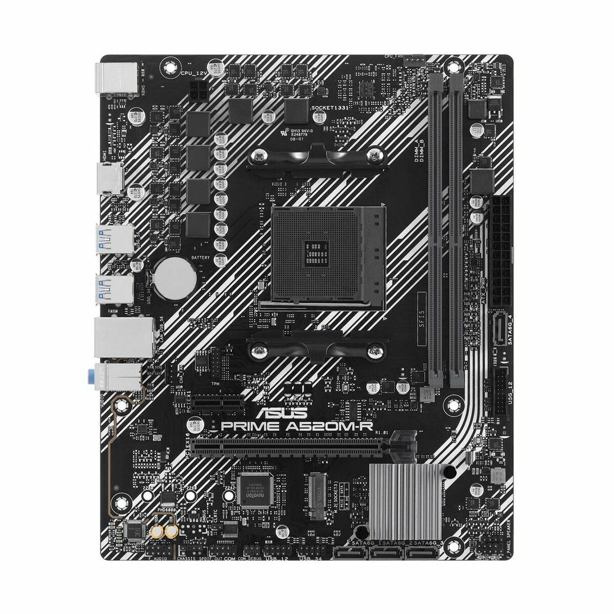 Placă de Bază Asus PRIME A520M-R AMD AM4 AMD A520 AMD