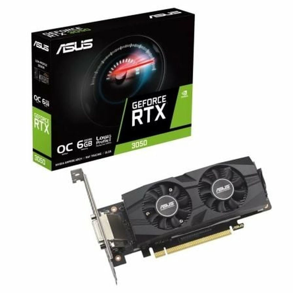 Placă Grafică Asus GCAS-617 Nvidia GeForce RTX 3050 6 GB GDDR6