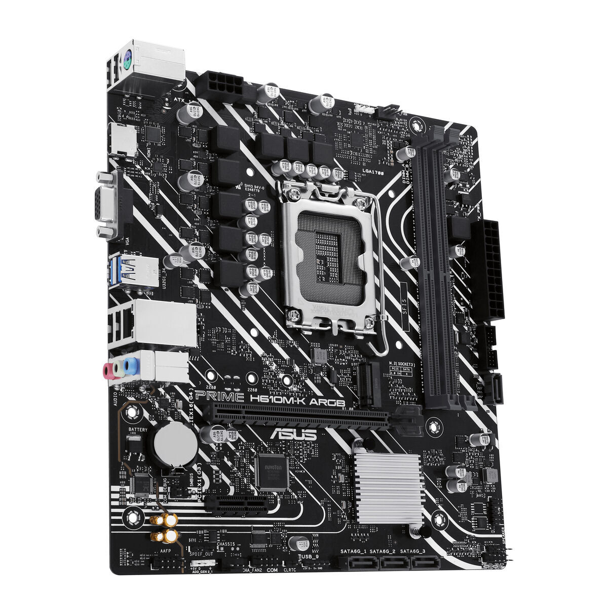 Placă de Bază Asus  H610M-K ARGB LGA 1700