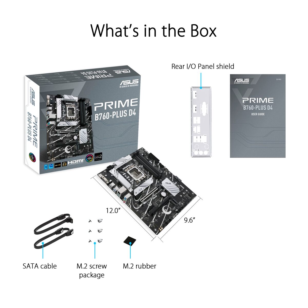 Placă de Bază Asus PRIME B760-PLUS D4 LGA 1700