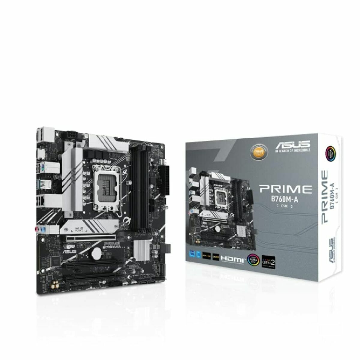 Placă de Bază Asus PRIME B760M-A-CSM DDR5 LGA 1700