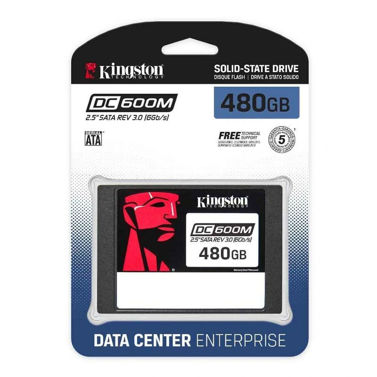 Hard Disk Kingston DC600M 480 GB SSD