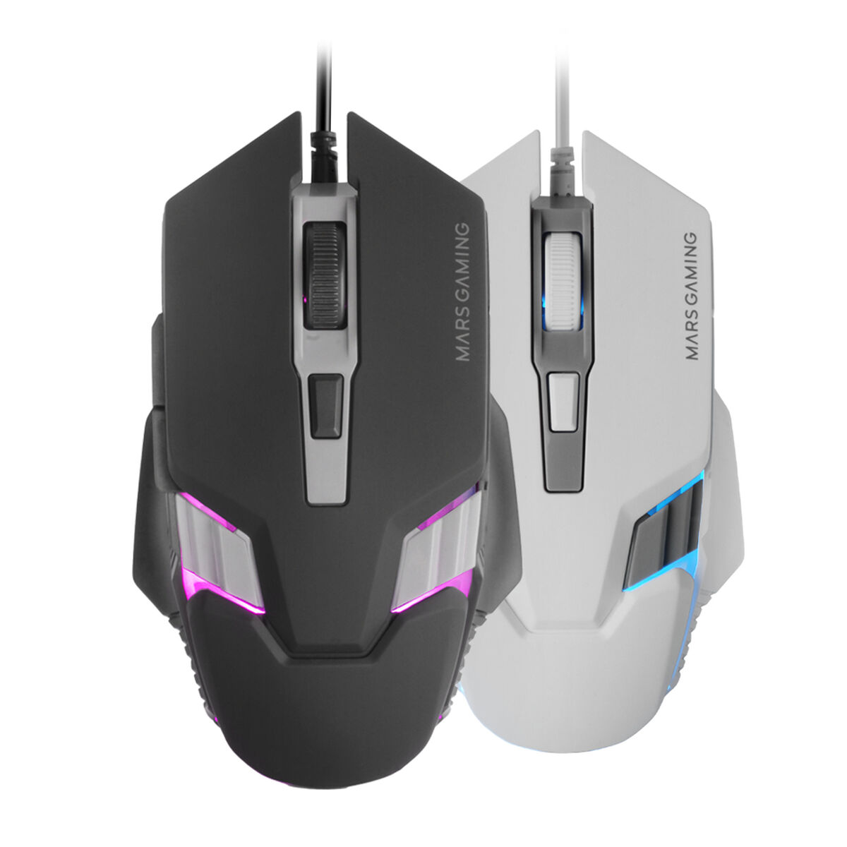 Mouse Gaming Mars Gaming MM024 WH Alb 4000 dpi