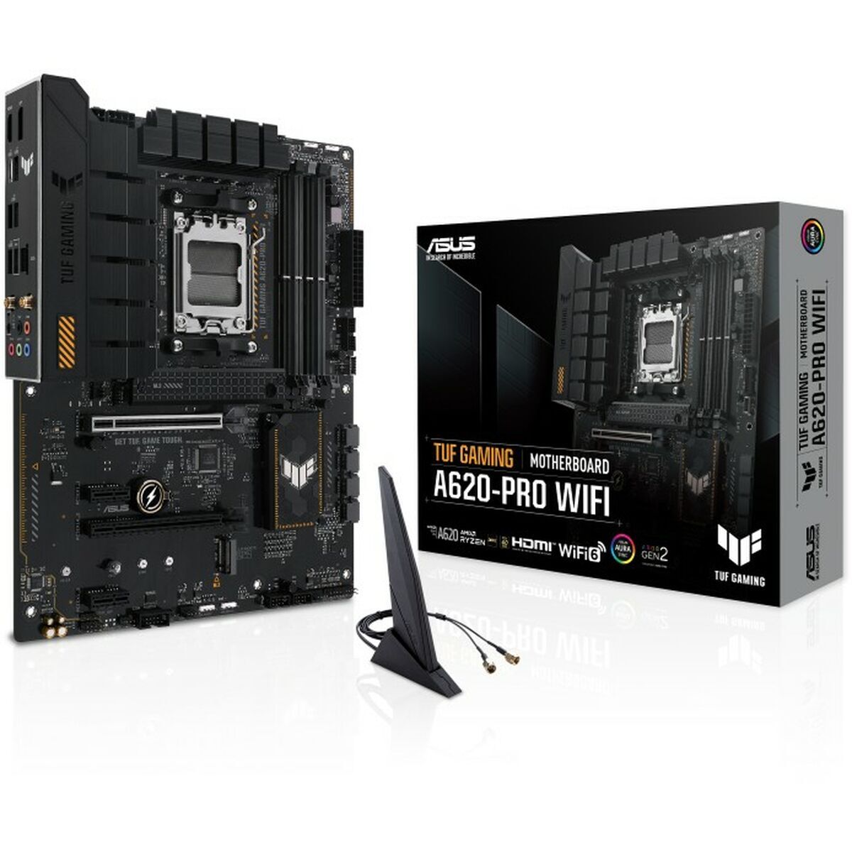 Placă de Bază Asus TUF GAMING A620M-PRO WI-FI AMD AM5 AMD