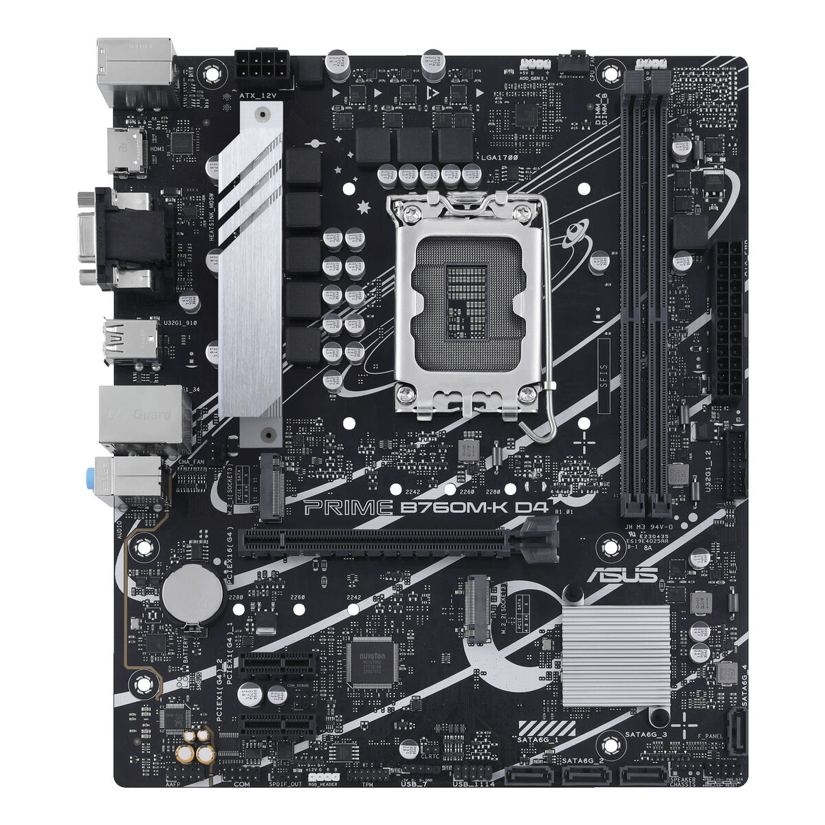 Placă de Bază Asus PRIME B760M-K D4 LGA 1700