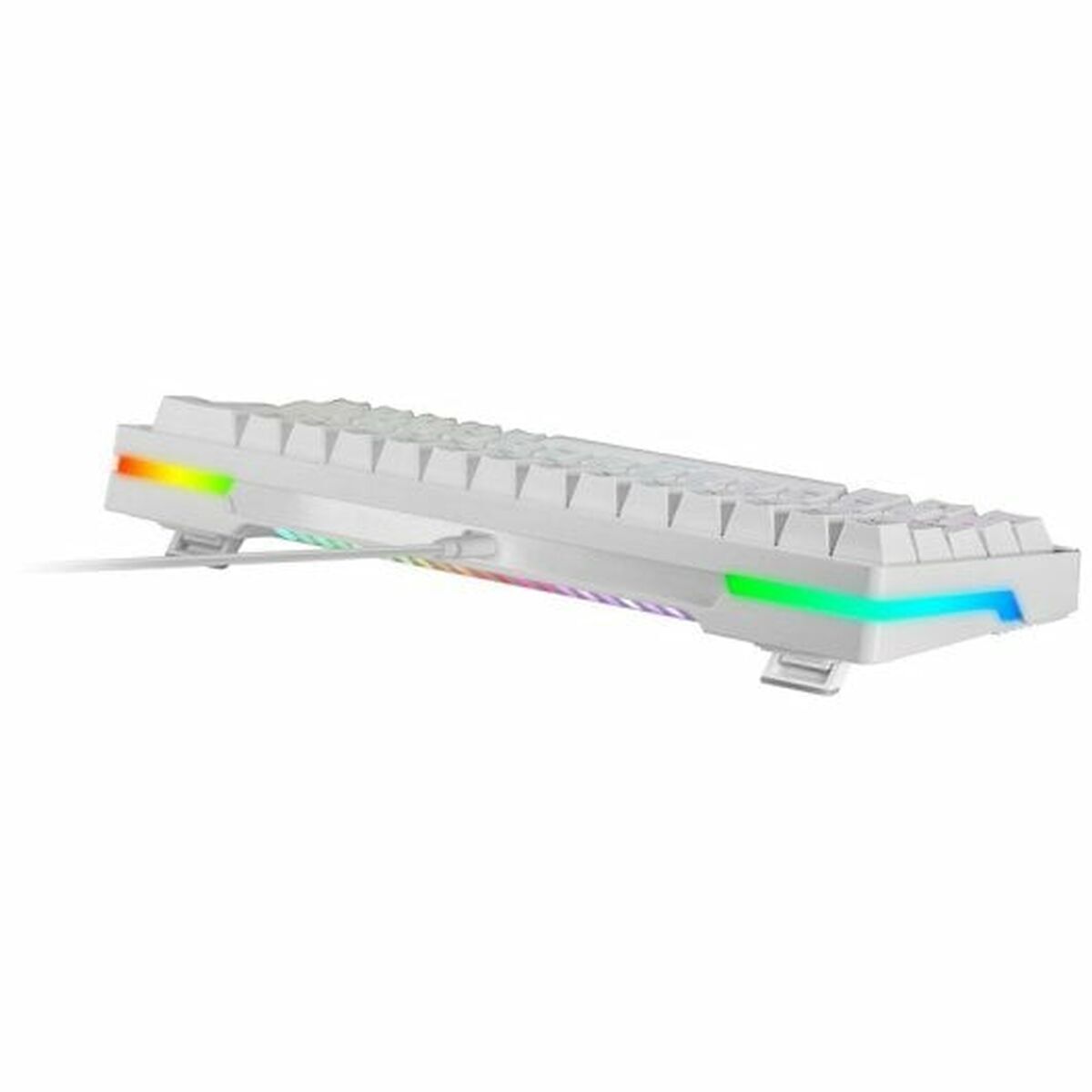 Tastatură Gaming Mars Gaming MKMINIPROWBES Qwerty US Alb