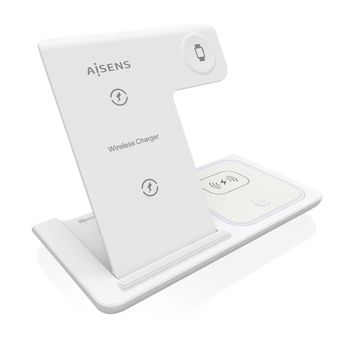Încărcător Fără Fir Aisens ASCH-15W3WC044-W 3 în 1