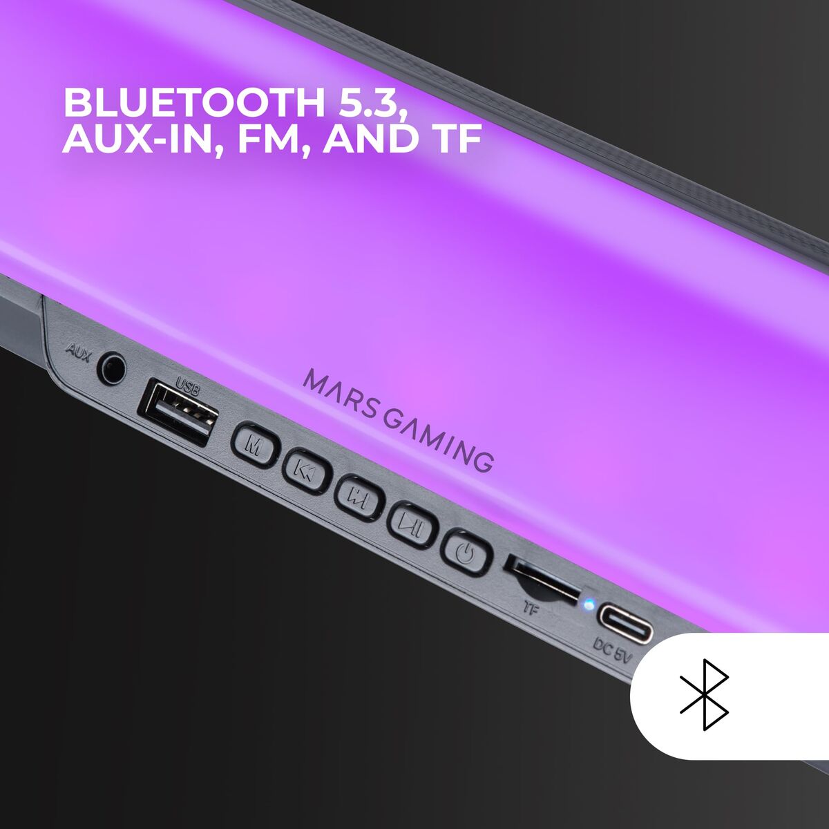 Difuzoare PC Mars Gaming MSBORB Negru 20 W 4 W