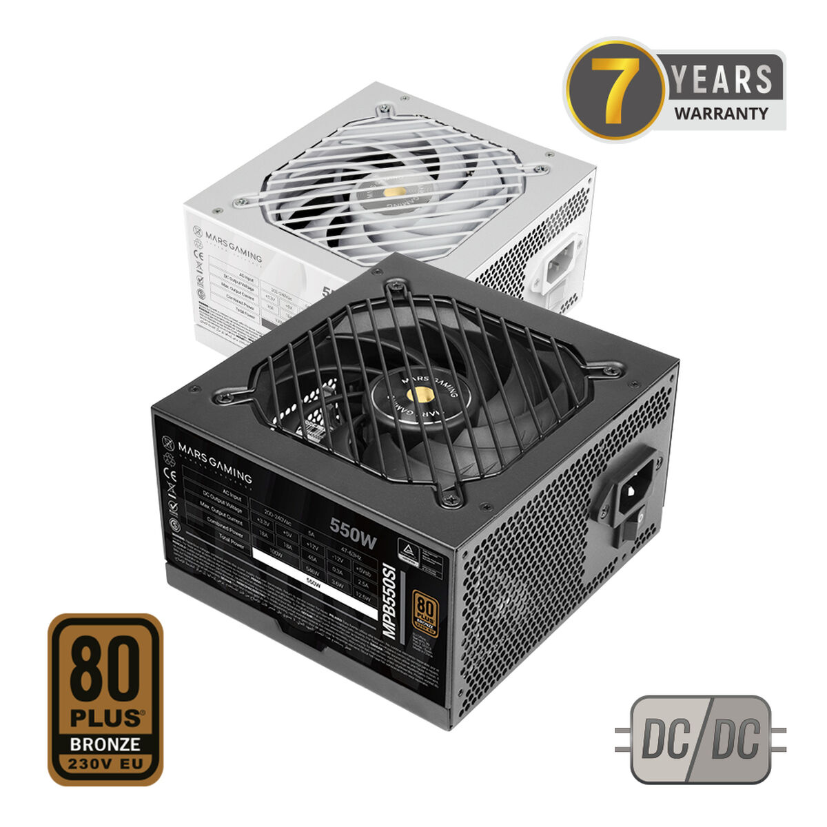 Sursă de Alimentare Mars Gaming TACMARS-MPB650SI 650 W 80 Plus Bronze
