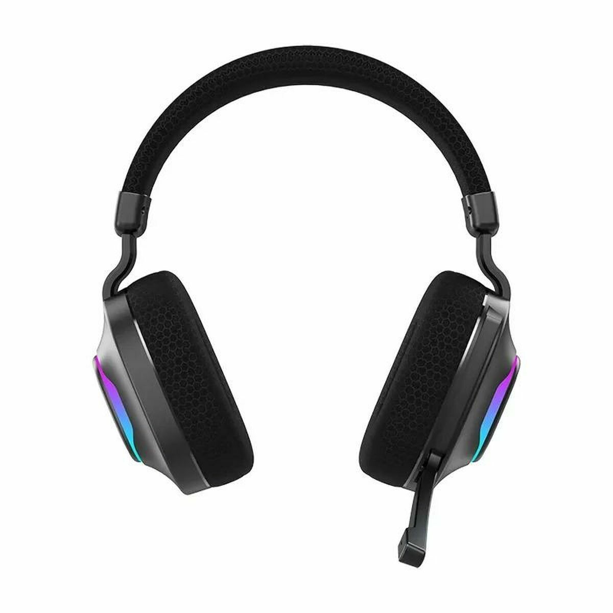 Căști cu Diademă Hiditec Vortex ARGB Negru Multicolor