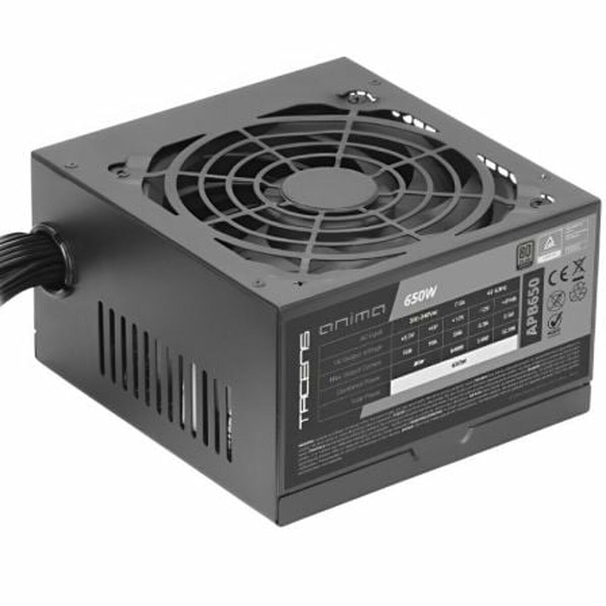 Sursă de Alimentare Tacens Anima APB650 ATX 650 W 80 Plus Bronze