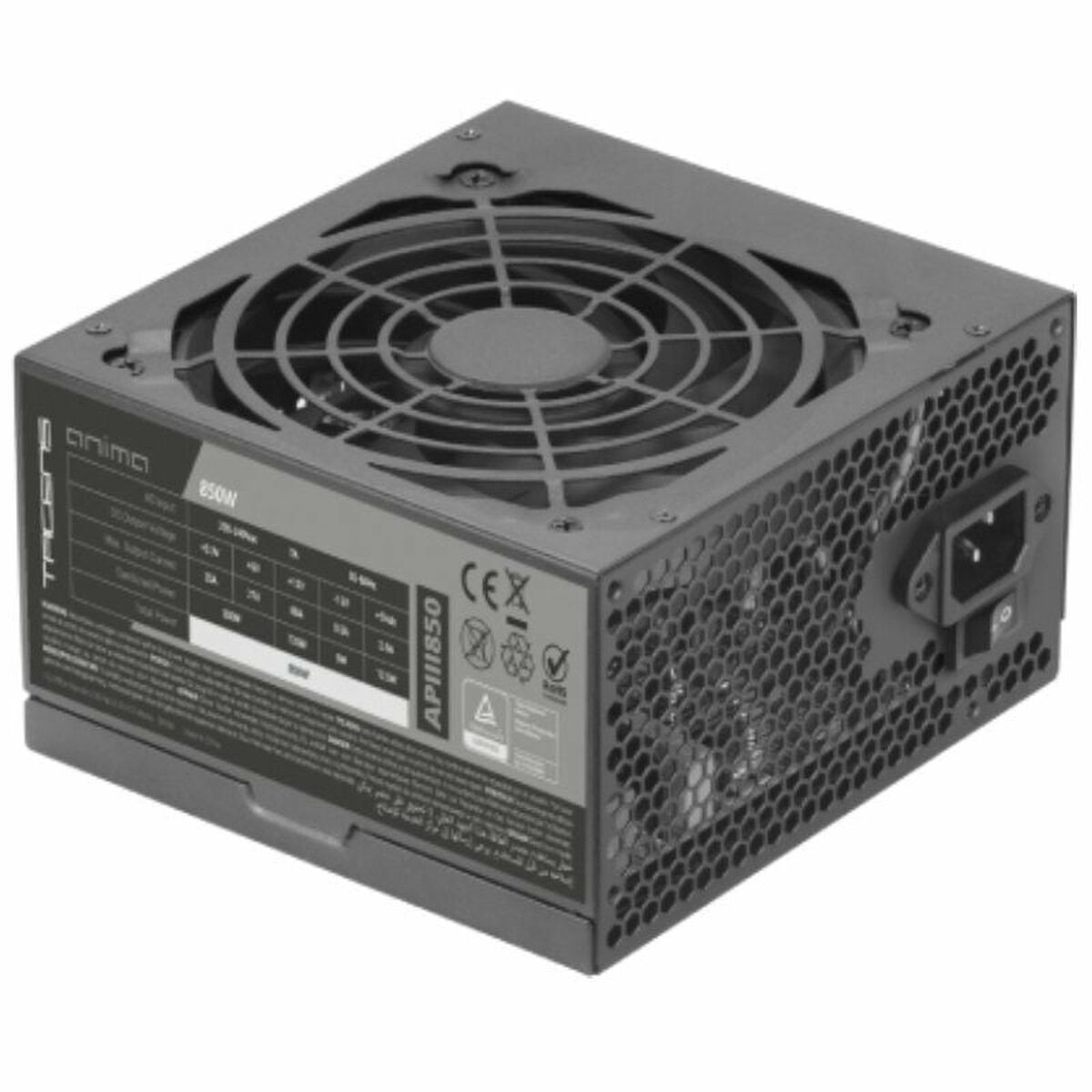 Sursă de Alimentare Tacens APIII850 ATX 850 W 6 W 200 W 80 Plus Bronze