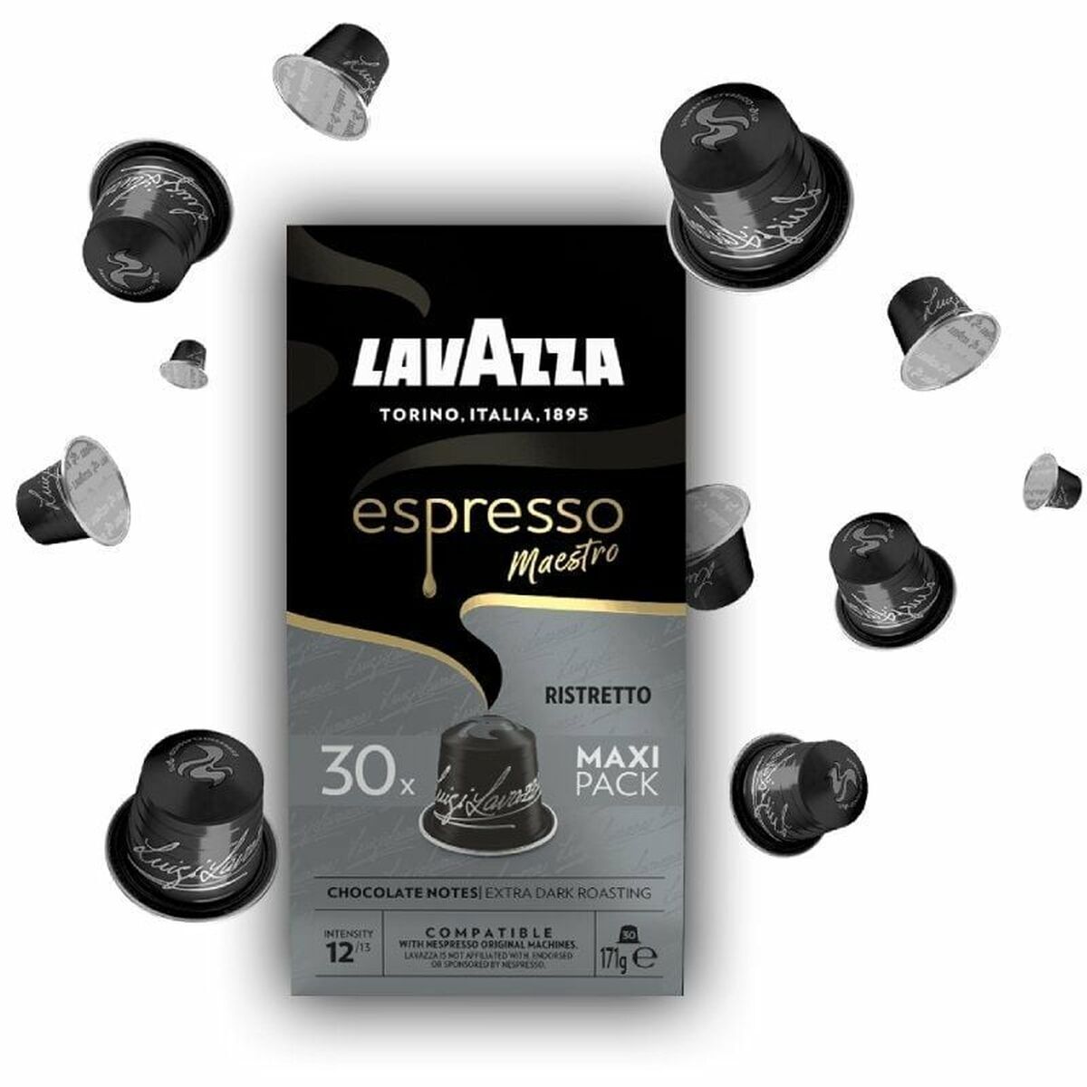 Capsule de cafea Lavazza Espresso Maestro Ristretto 30 Piese (30 Unități)