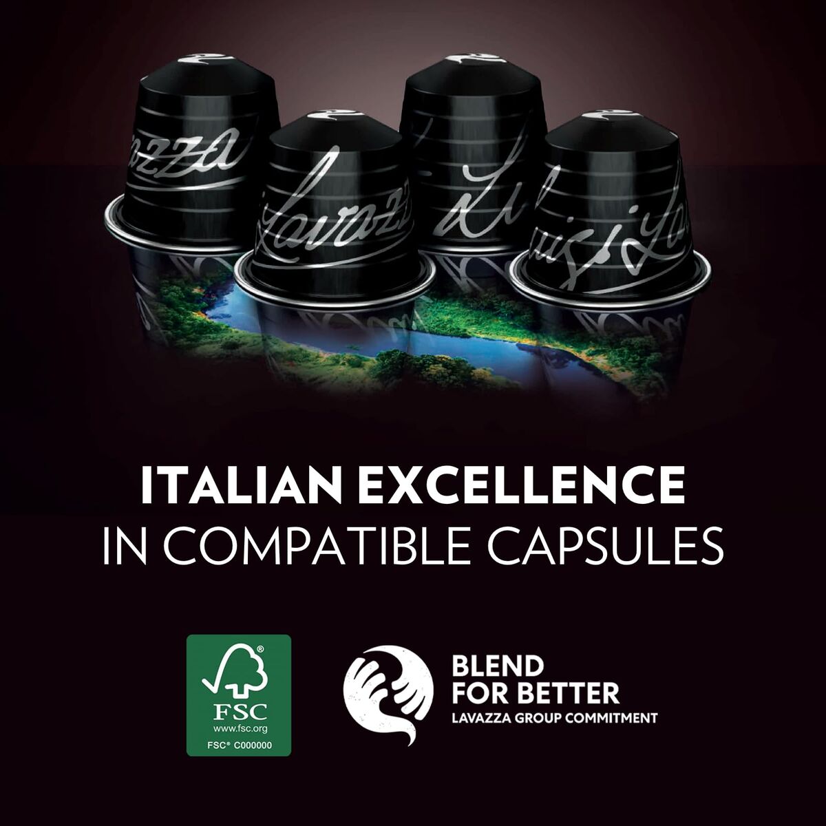 Capsule de cafea Lavazza Espresso Maestro Intenso 30 Piese (30 Unități)