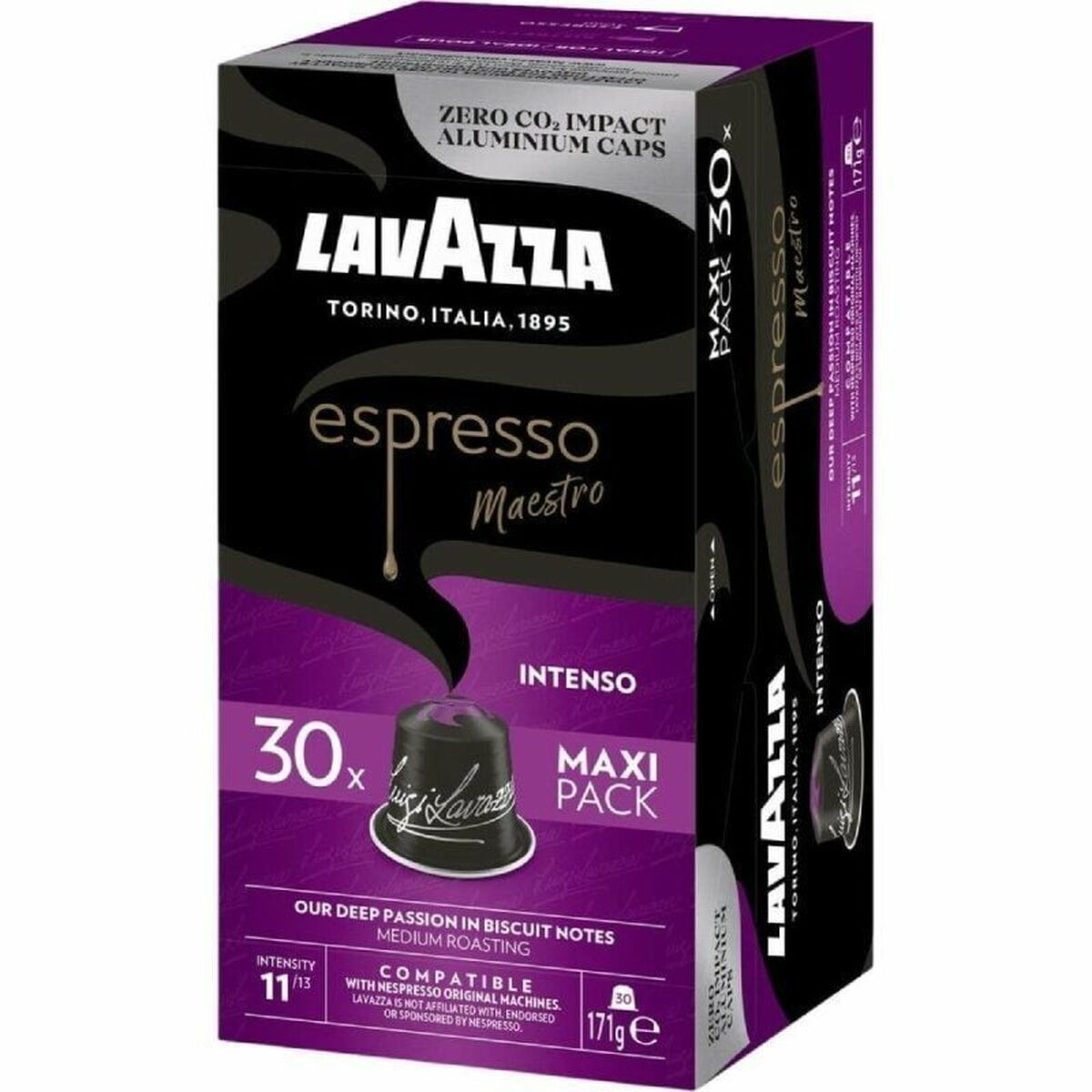 Capsule de cafea Lavazza Espresso Maestro Intenso 30 Piese (30 Unități)
