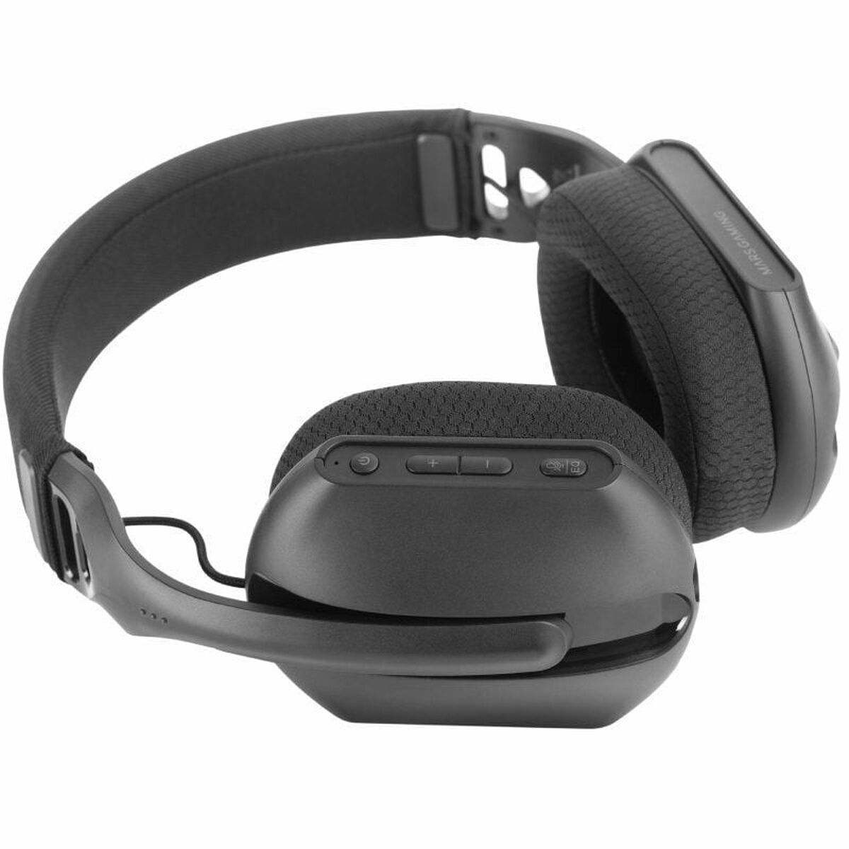 Căști cu Microfon Gaming Mars Gaming MHWPRO Negru Multicolor