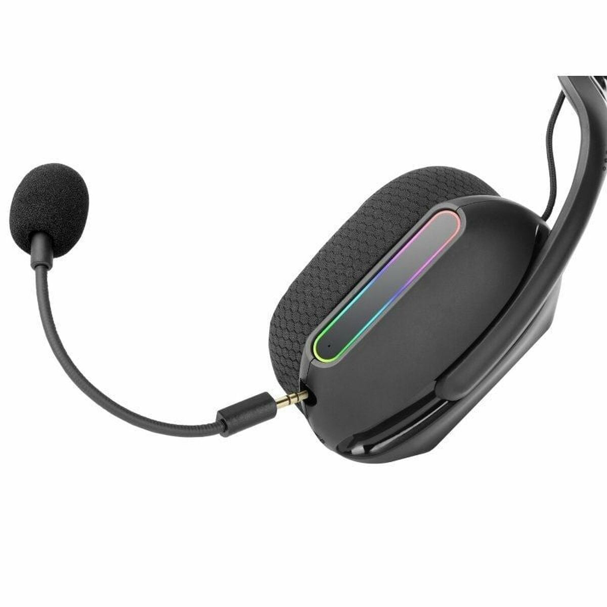 Căști cu Microfon Gaming Mars Gaming MHWPRO Negru Multicolor