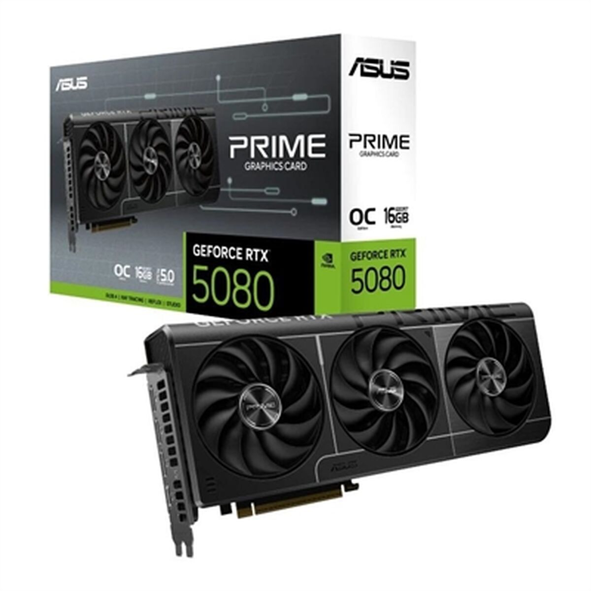 Placă Grafică Asus 90YV0LX0-M0NA00 GEFORCE RTX 5080 16 GB GDDR6 GDDR7