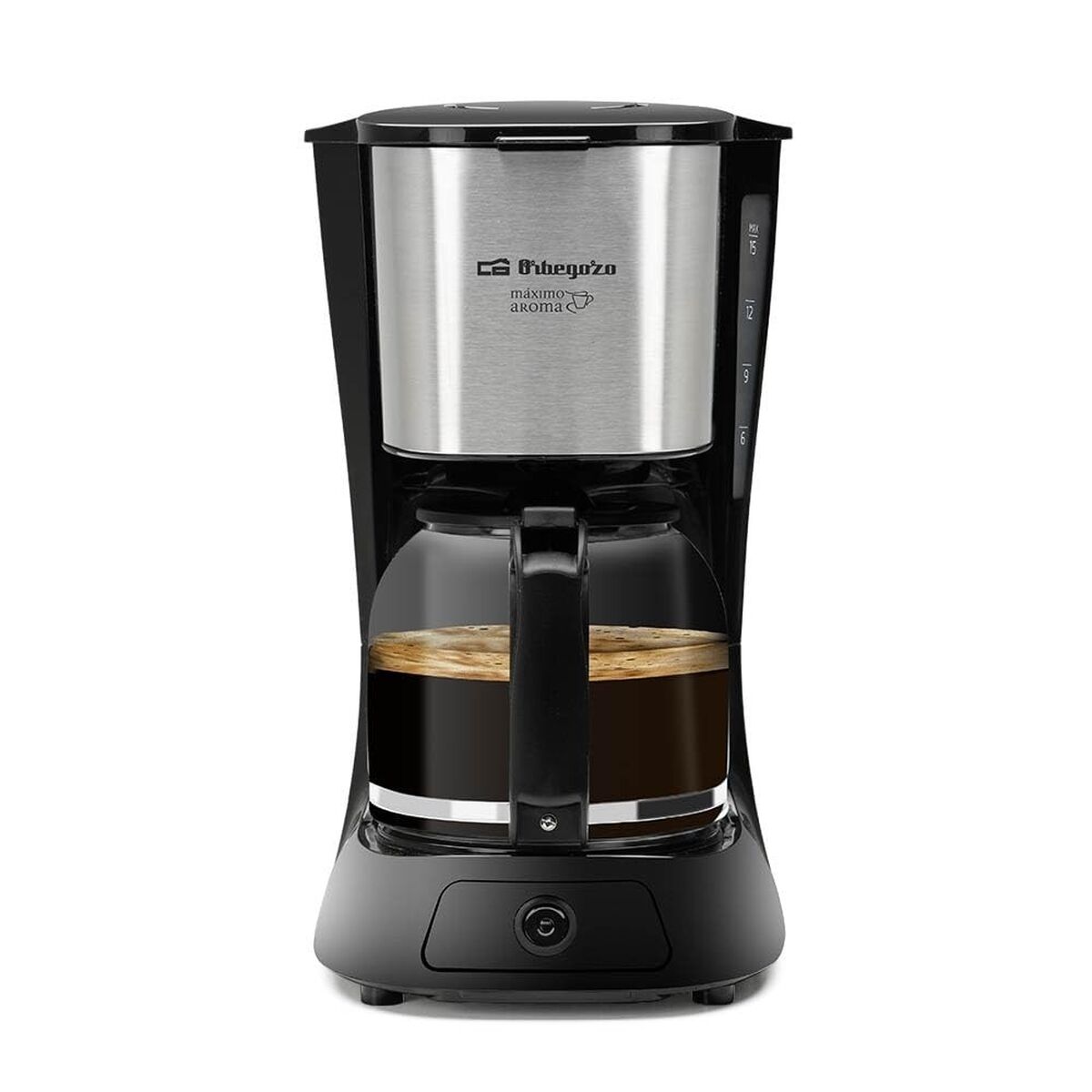 Cafetieră cu Filtru Orbegozo 18261 Negru