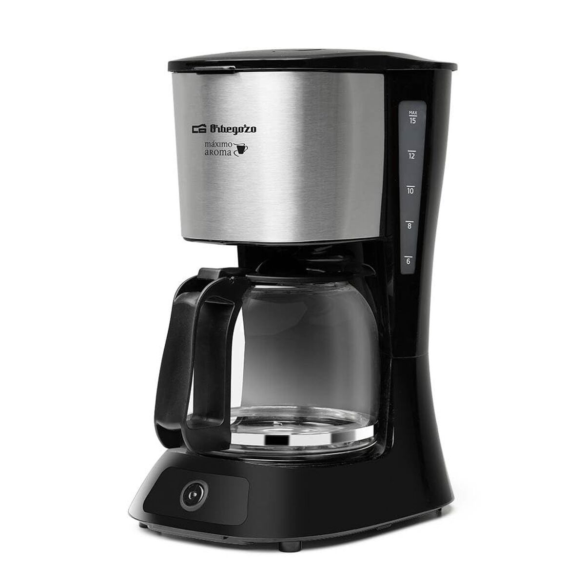 Cafetieră cu Filtru Orbegozo 18261 Negru