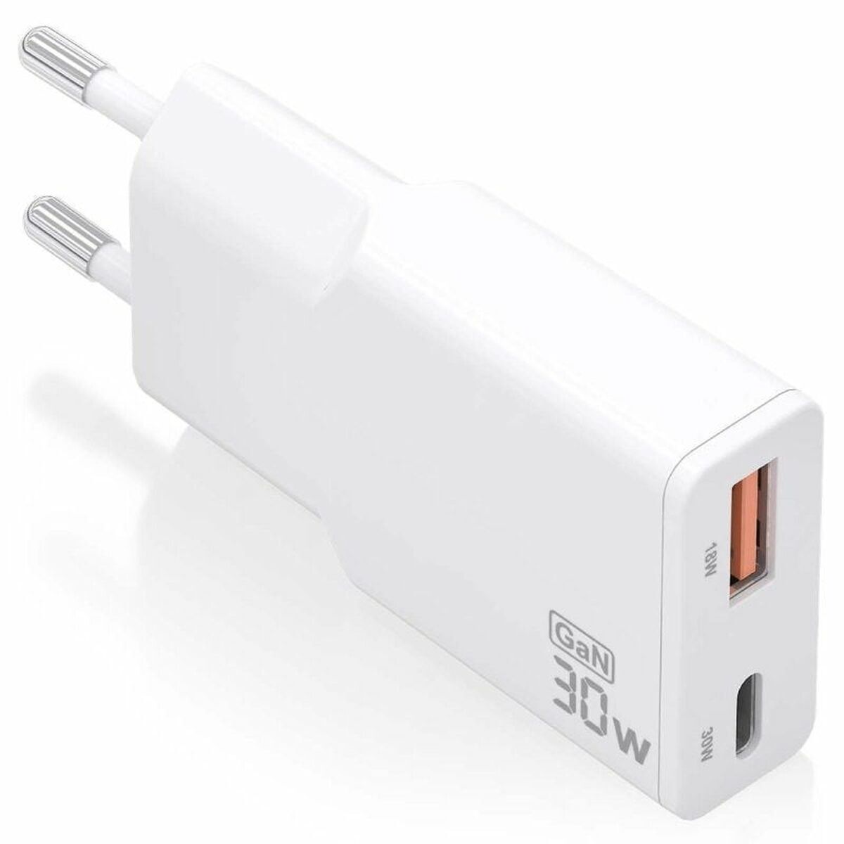 Încărcător de Perete Aisens ASCH-30W2P046-W Alb 30 W