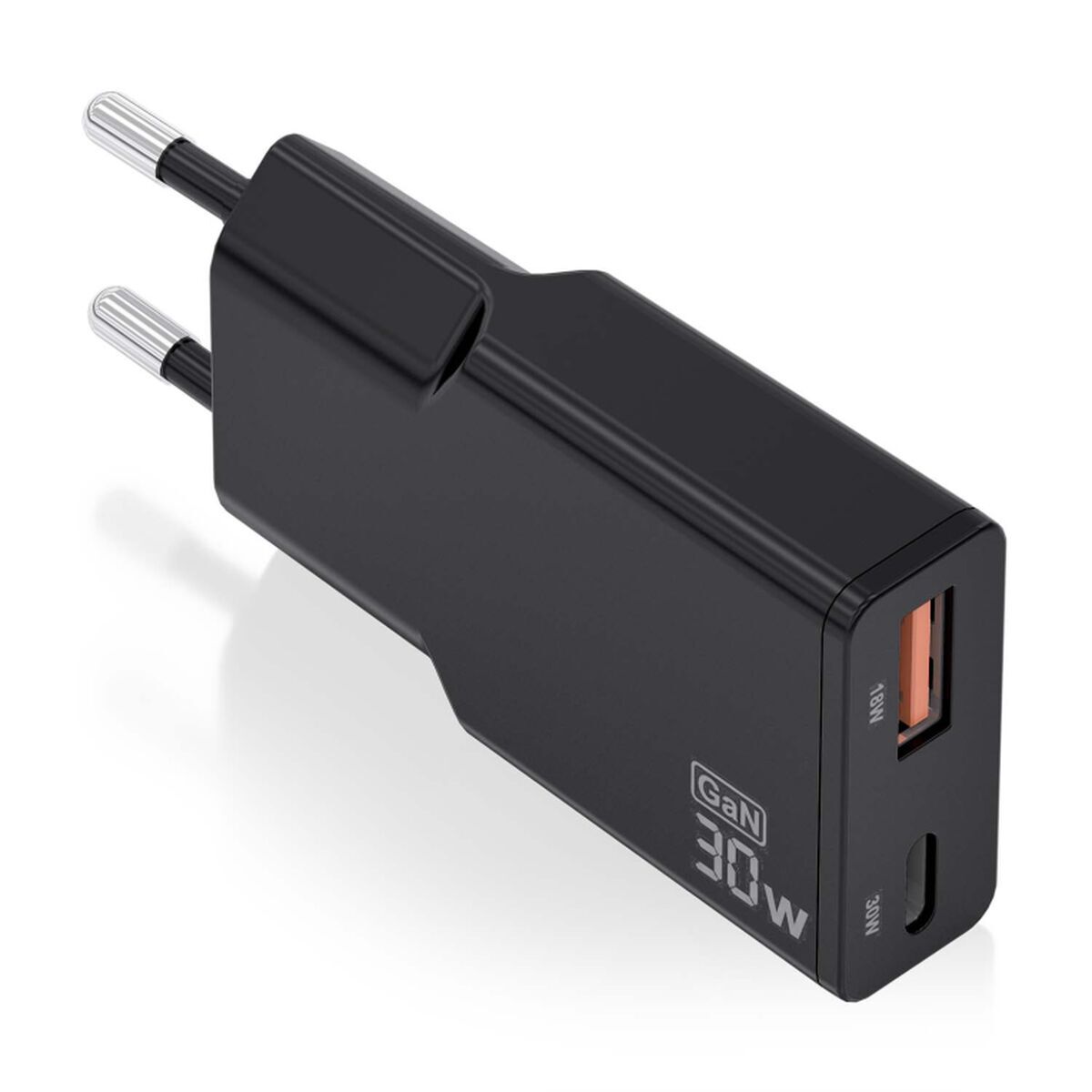 Încărcător de Perete Aisens ASCH-30W2P047-BK Negru