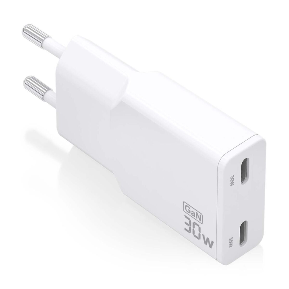 Încărcător de Perete Aisens AISENS ASCH-30W2P048-W Alb 30 W