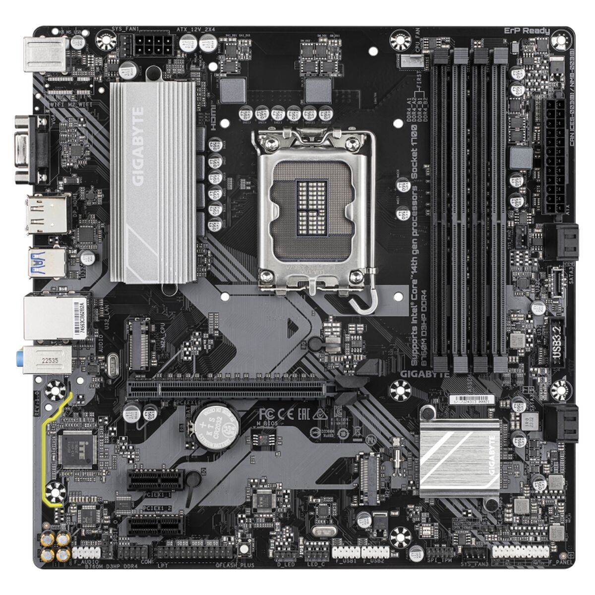 Placă de Bază Gigabyte GIGABYTE B760M D3HP DDR4 INTEL B760 EXPRESS LGA 1700