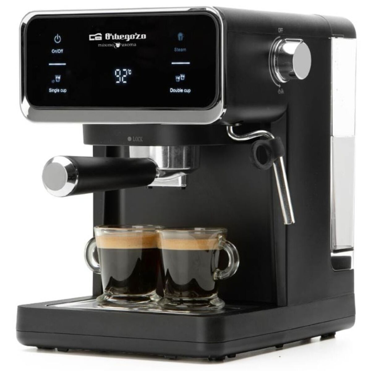 Cafetieră Express cu Braț Orbegozo 18309 950 W 20 bar (1 L)