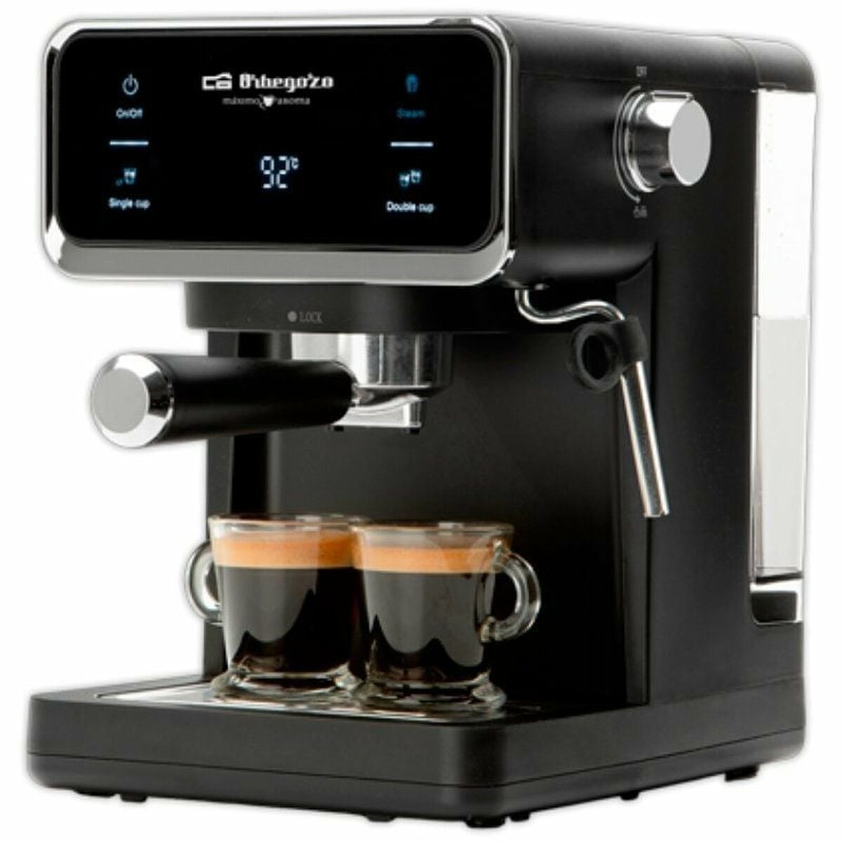 Cafetieră Express cu Braț Orbegozo 18309 950 W 20 bar (1 L)