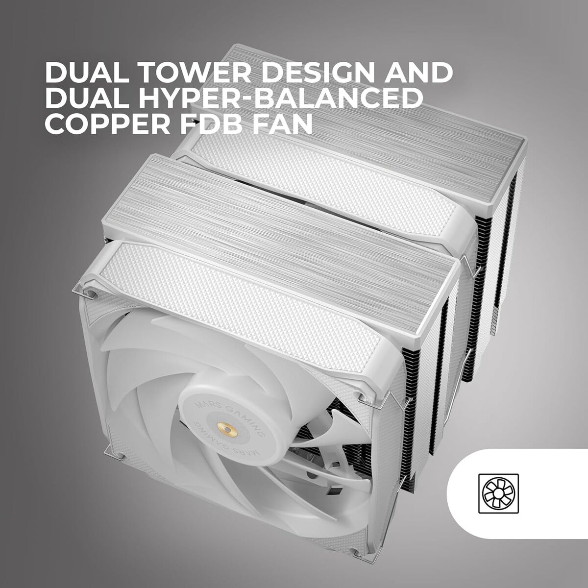 Ventilator CPU Mars Gaming MCPUXU6W