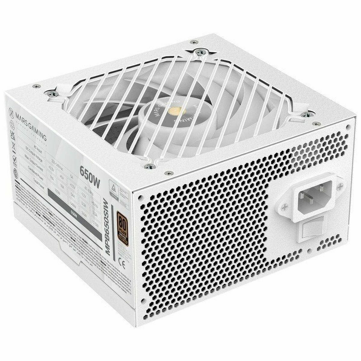 Sursă de Alimentare Mars Gaming MPB650SIW 650 W 80 Plus Bronze