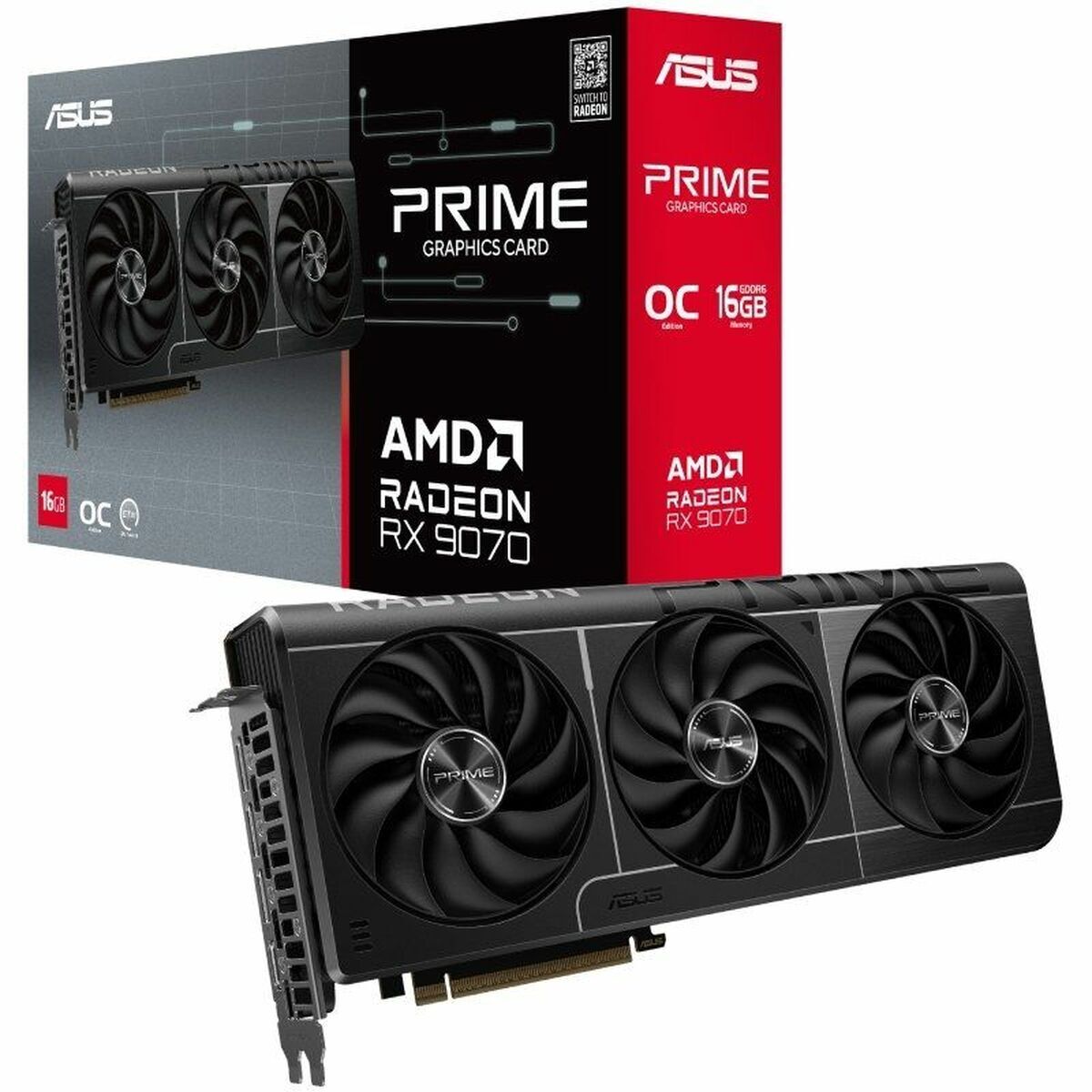 Placă Grafică Asus Prime -RX9070-O16G 16 GB GDDR6