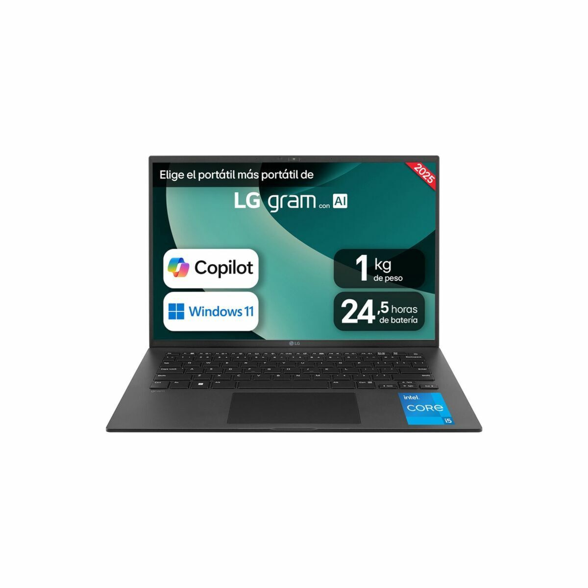 Laptop LG 14Z90RU-G.AA55B Qwerty Spaniolă 14" i5-1334U 16 GB RAM 512 GB SSD